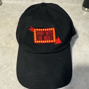 Beetlejuice Beetlejuice 2024 Promotional Hat Cap Promo  “ghost With The Most”